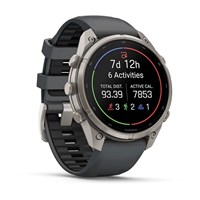 Garmin Fenix 9 Pro Amoled 51mm Titanium Graphite/Black Silicone Band (010-04337-26) 16343