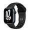 Apple Watch Series 7 41mm, Корпус из алюминия цвета Midnight (Тёмная ночь) • Спортивный ремешок Nike MKN43RU - фото 52454
