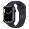 Apple Watch Series 7 45mm, Корпус из алюминия цвета Midnight (Тёмная ночь) • Спортивный ремешок MKN53LL - фото 52677