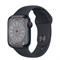 Apple Watch Series 8, 41 мм, корпус из алюминия цвета Midnight (Тёмная ночь), спортивный ремешок цвета Midnight (Тёмная ночь), размер S/M (130-180мм) - фото 52814