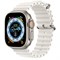 Умные часы Apple Watch Ultra 49 мм Titanium Case Cellular титановый/белый Ocean Band (130-200мм) - фото 52845