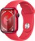 Watch Series 9, 41 мм, корпус из алюминия в цвете (PRODUCT)RED (Красный), спортивный ремешок в цвете (PRODUCT)RED (Красный), размер M/L (150-200 мм) - фото 54140