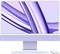 iMac 24 2023, M3 (8c CPU, 10c GPU), RAM 16 ГБ, SSD 512 ГБ, русская раcкладка (KB-RS), Purple (Фиолетовый), Z19Q001MR, Z19P, Z1A4000BN Z1A4000BN
