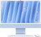 iMac 24 2024, M4 (10c CPU, 10с GPU), RAM 16 ГБ, SSD 256 ГБ, английская раcкладка (KB-US), Blue (Голубой), Part Num, Standard glass 1001043 - фото 70282