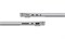 MacBook Pro 14 2024, M4 (10c CPU, 10c GPU), RAM 16ГБ, SSD 2 ТБ (2048 ГБ), Silver (Серебристый), английская раскладка (KB-US), part num, Standard display 1001444