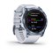 Garmin Fenix 7x Sapphire Solar 51мм Mineral Blue Titanium, Whitestone Silicone Band 15328
