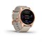 Garmin Fenix 7S Sapphire Solar 42мм Rose Gold Titanium, Limestone Leather Band 15336