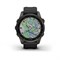Garmin Fenix 7S  Sapphire Solar 42 мм Slate Gray DLC Titanium, Graphite Silicone Band 15338