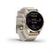 Garmin Fenix 7S Sapphire Solar 42 мм Cream Gold Titanium, Light Sand Nylon Band 15339