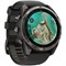 Garmin Fenix 8 Pro Sapphire MicroLed 51мм, Carbon Gray DLC Titanium, Black/Gray Silicone Band 15349