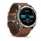 Garmin Fenix 8 Sapphire Amoled 51мм Titanium, Chestnut Leather Band and Graphite Silicone Band 15358