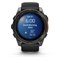 Garmin Fenix 8 Amoled 51мм Slate Gray Titanium, Black Silicon Band 15360
