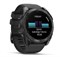 Garmin Fenix 8 Amoled 51мм Slate Gray Titanium, Black Silicon Band 15360