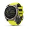 Garmin Fenix 8 Sapphire Solar 47мм Titanium, AMP Yellow/Graphite Silicone Band 15361