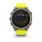 Garmin Fenix 8 Sapphire Solar 47мм Titanium, AMP Yellow/Graphite Silicone Band 15361