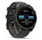Garmin Fenix 8 Sapphire Amoled 47мм Carbon Gray DLC Titanium, Black/Pebble Gray Silicon Band 15364