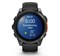Garmin Fenix 8 Amoled 47мм Slate Gray Titanium, Black Silicon Band 15365