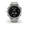 Garmin Descent MK3i 43 мм Stainless Steel с Misty-Gray Silicone Band 15433