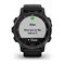 Garmin Descent Mk2s DLC-покрытием Slate Gray Case, Black Silicone Band 15439