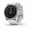 Garmin Epix Pro (Gen 2) Sapphire Edition 51 mm, Titanium White DLC, White Silicone Band 15446