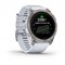 Garmin Epix Pro (Gen 2) Sapphire Edition 51 mm, Titanium White DLC, White Silicone Band 15446