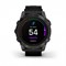 Garmin Epix Pro (Gen 2) Sapphire Edition 47 mm, Titanium Charcoal Gray DLC, Black Leather Band 15448