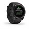 Garmin Epix Pro (Gen 2) Sapphire Edition 47 mm, Titanium Charcoal Gray DLC, Black Silicone Band 15450