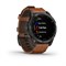 Garmin Epix (Gen 2) 47 mm Sapphire Titanium Black, Brown Leather Band 15457