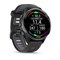 Умные часы Garmin 47мм Forerunner 970 Charcoal-Gray DLC Titanium Black, Black/Transparent White Band 15468