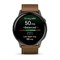 Garmin Venu 4 45мм Slate, Black Silicone Band and Brown Leather Band 15501
