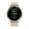 Garmin Venu 4 41мм Moon Gold, Ivory Silicone Band and Sand-Colored Leather Band 15502