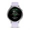 Garmin Venu 4 41мм Silver, Periwinkle Silicone Band 15508