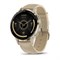 Garmin Venu 3S 41мм French Gray, Leather Band, Golden Bezel 15514