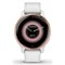 Garmin Venu 2S White, Rose Gold Leather Band 15520