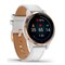 Garmin Venu 2S White, Rose Gold Leather Band 15520