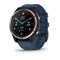 Garmin Quatix 7 47 мм Sapphire Titanium, Blue Silicone Band 15530