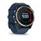 Garmin Quatix 7 47 мм Sapphire Titanium, Blue Silicone Band 15530