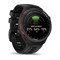 Garmin Approach S70 47 mm Black Ceramic Bezel, Black Silicone Band 15565