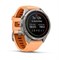 Garmin Fenix 9 Pro Amoled 51mm Titanium Shell Pink/Autumn Orange Silicone Band (010-04337-06) 16341