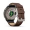 Garmin Fenix 9 Pro InReach 47mm Titanium Walnut Leather Band (010-04336-41) 16347